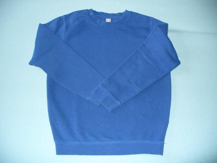 Modrá mikina zn. tu vel. 134 na 9 let, tu,134