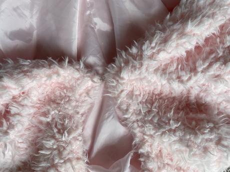 Kožíškový růžový top, vel xs, janina, vada podšívk, xs