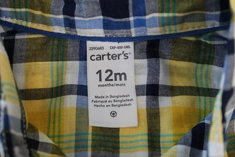 Košile vel. 12m, carter's,80