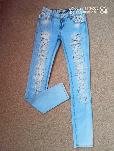 Rifle trhané zn."simply chic" vel."36/s", s