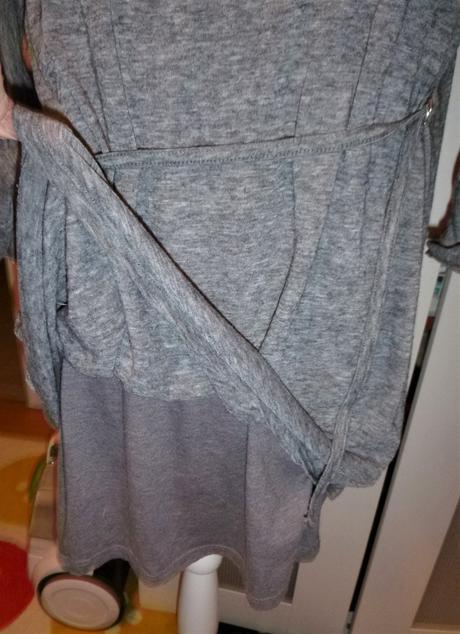 Heboučká tunika originálního střihu - vel.m, m