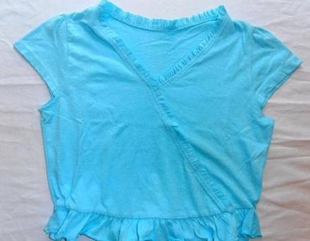 A252. modré tričko 13-14 let, cherokee,164