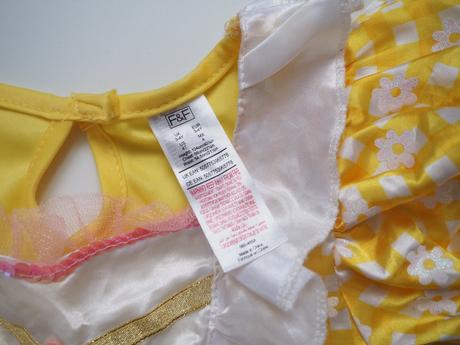 Kostým princezna zlatovláska vel 104, 