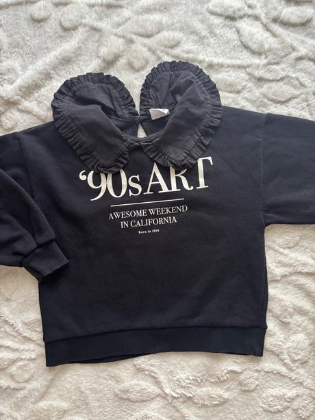 Mikina černá zn. zara - v.122, zara,122
