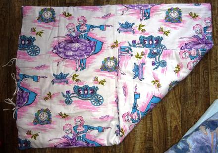 Ručně šitá dětská peřinka s povlakem 84 x 62 cm, 85,60