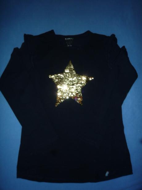 Tmavě modré triko tchibo 146-152, tchibo,146