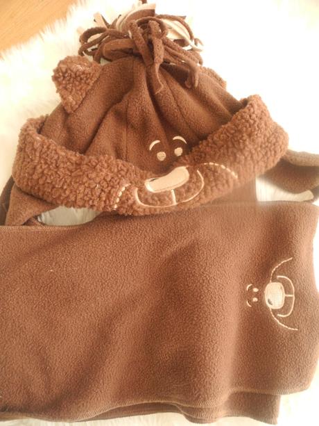 Set čepice a šála, bambino,92