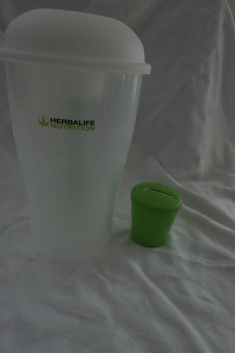 Herbalife - kelímek s vidličkou a vložkou,