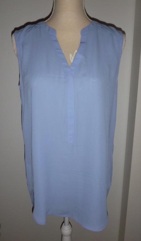 Nebesky modrá prodloužená tunika - vel.m-l, h&m,m