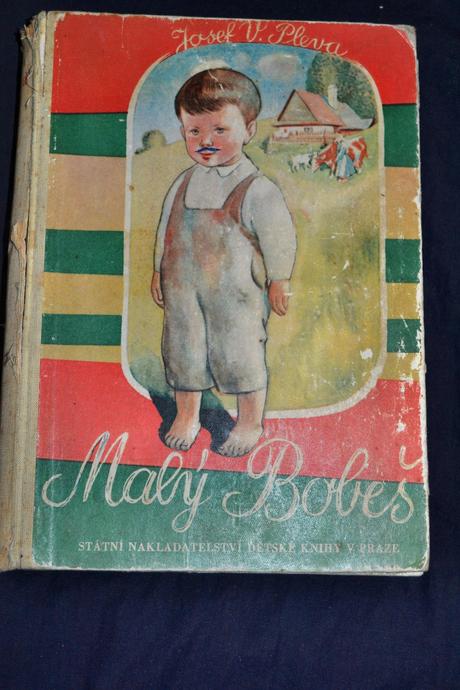 Retro kniha malý bobeš,r.1950, 