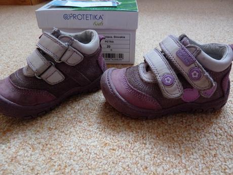 Kožené boty 20, protetika,20