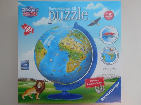 Puzzle ravensburger globus, 