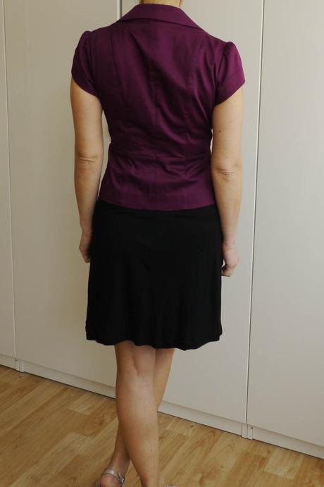 Fialove sacko s kratkym rukavem vel. 34 h&m, h&m,34