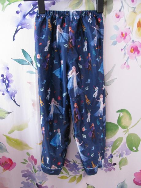 Dívčí saténové pyžamové kalhoty frozen, disney,122