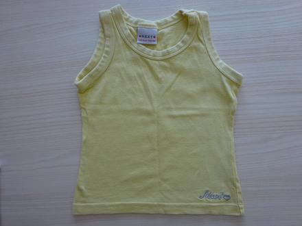 Tílko žluté, vel. 86, next,86