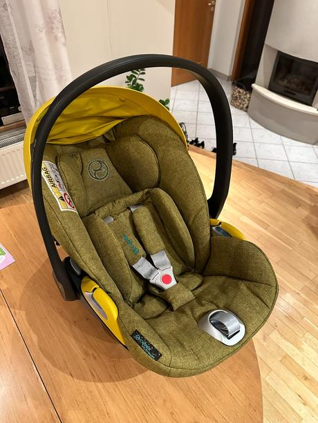 Cybex priam 3v1 set mustard yellow-top stav, cybex,cybex priam 3