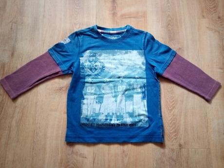 4 x tričko dlouhý rukáv, vel 110, 110