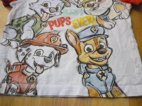 Triko tlapková patrola vel. 2-3, george,98