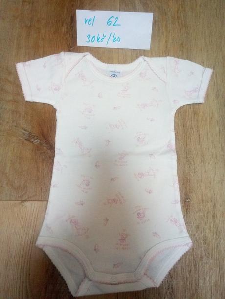 3x body s krátkým rukávem,tesco,tenax,petit bateau, tesco,62