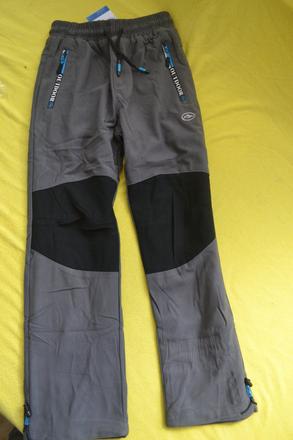 Oteplené kalhoty,s fleece, 134-140, 134 / 140