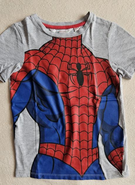 2x chlapecké tričko spiderman, vel.110/116/122, 116
