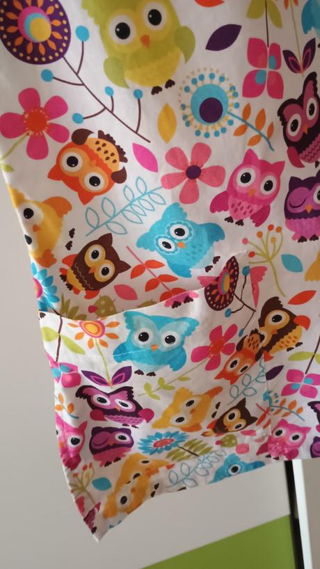 Zdravotnická halena bavlněná sovičky vel.xs, xs