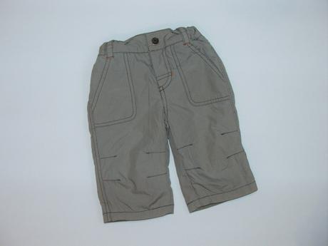 H895 podšité kalhoty vel. 68, pumpkin patch,68