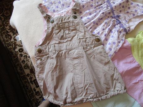 5x letní šatečky, vel. 74 (6-9 měsíců), 1x h&m, h&m,74
