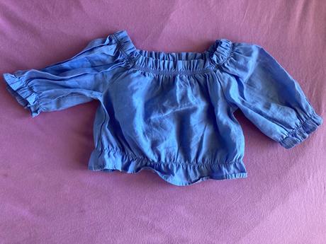 Modrý top (vel.128), reserved,128