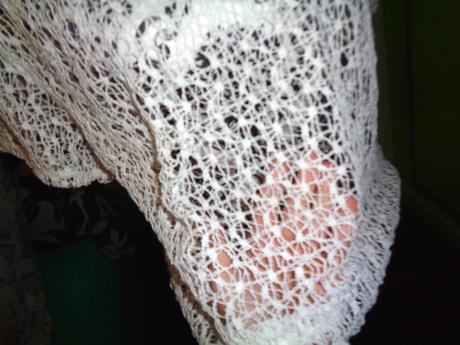 Krásný poloprůhledný top, yessica,m