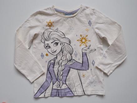 Tričko elsa vel 116, tu,116
