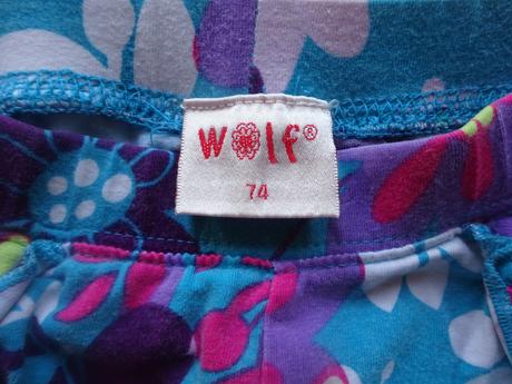 Tepláky s květinkami, vel. 74, wolf,74