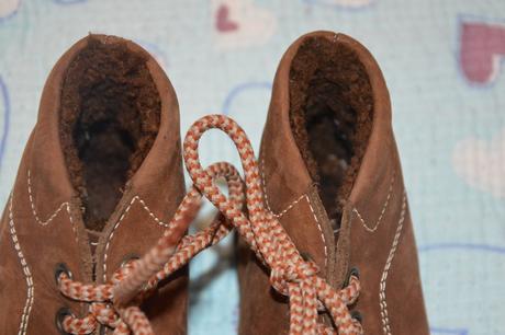 Kožené zimní podzimní boty, 32