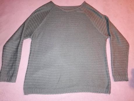 Zelený tenký svetřík, m