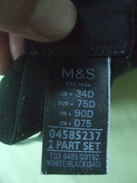 Podprsenka, marks & spencer,75d