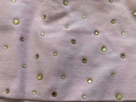 H&m cepice slaba ruzova s kaminky 110/128, h&m,122