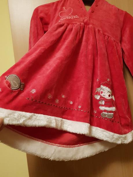 Dívčí šaty, vel 2-3 roky, značka neuvedena., 98