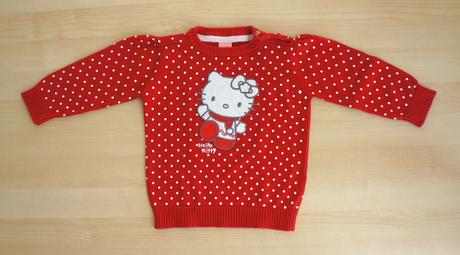 Svetr s hello kitty. zn. c&a. vel.74., c&a,74