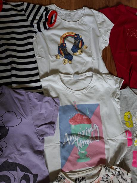 3x triko tričko i jednotlivě 146/152, 146