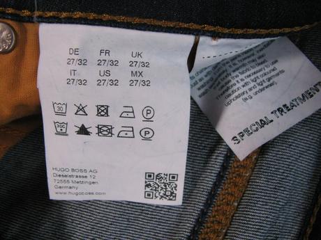 Elastické džíny-hugo boss, 32