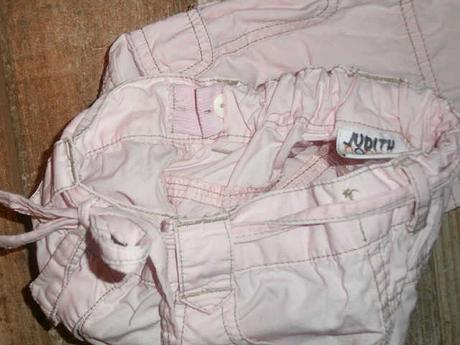 Plátěné kalhoty s roll up efektem, 92