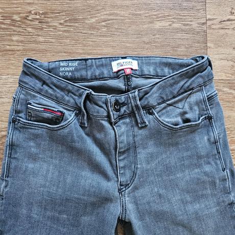 Dámské mid rise skinny jeans tommy hilfiger vel, tommy hilfiger,xs