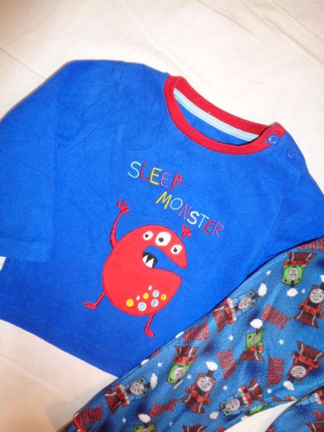 Flízový komplet - příšerka a mašinka tomášek, early days,86