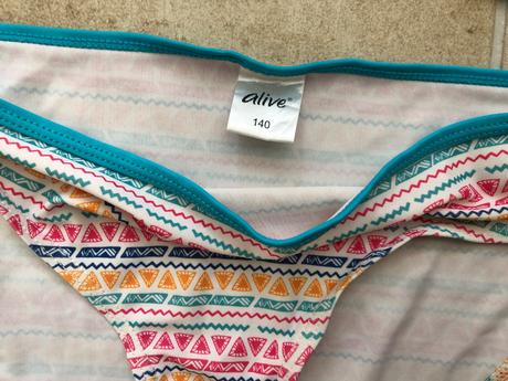 Horní díl bikin 146/152 květinový barevny, alive,146