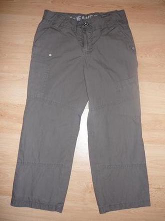 Plátěné kalhoty, kenvelo,98