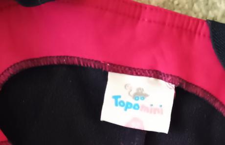 Krásné zateplené softshellové kalhoty, topolino,92