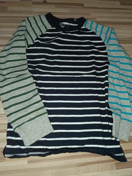 Pruhované tričko 122 next, next,122