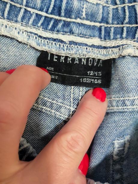 Džíny vel. 152-158, terranova,152