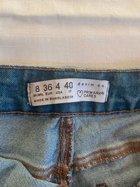 Kratasy vel.36, primark,36