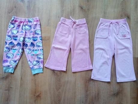 3 x tepláky, vel 86/92, 92